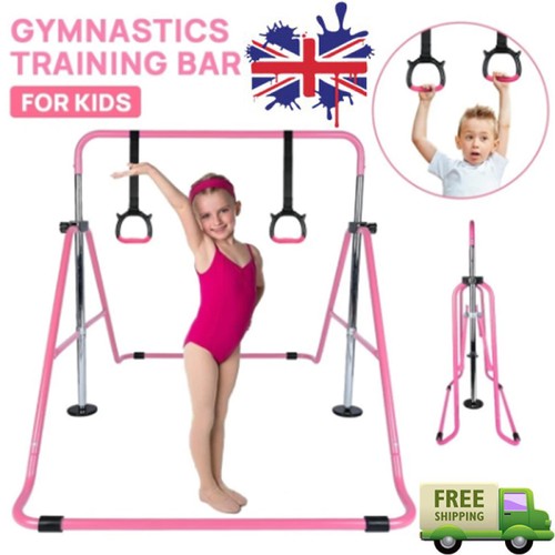 Kid gymnastics bars adjustable - gymnastics,